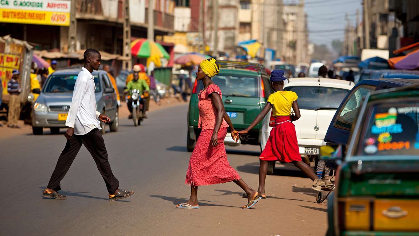 Marcher chaque jour à Abidjan
